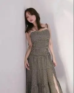 andmary Audrey check dress - メルカリ