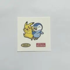 ピカチュウ　ポッチャマ　デコキャラシール　ポケモンパン　発売25周年記念