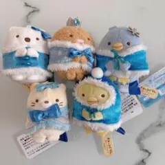 すみっコぐらし　クリスマス　2025 てのりぬいぐるみ(5個セット)