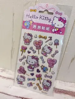 ハローキティ グリッターステッカー
