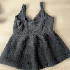 ナチュラルビューティベーシックグレー ベスト FRサイズ新品未使用