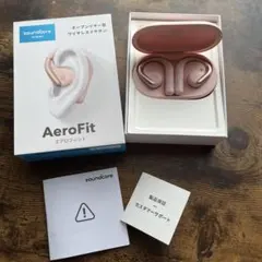 soundcore AeroFit ワイヤレスイヤホン ピンク