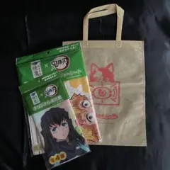 鬼滅の刃 綾鷹　風呂敷 無一郎　蜜璃　レジャーシート　善逸　茶々丸トートバック