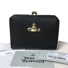 vivienne Westwood ブラック 二つ折り財布