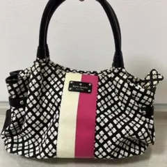 Kate Spade ハンドバッグ チェック柄 - メルカリ