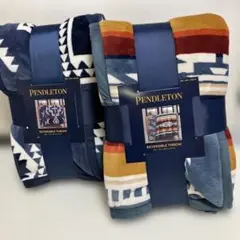 PENDLETON ペンドルトンリバーシブルブランケット2枚コストコブランケット