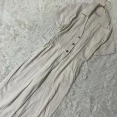 《良品》ZARA オールインワン アイボリー S カジュアル キレイめ
