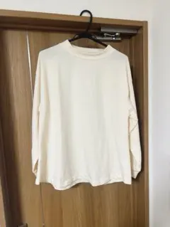 シャンブル　SELKEYS クリーム色 長袖　トップス タートルネック　Lサイズ