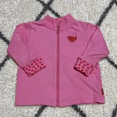 ミキハウス　トップス　パーカー　90cm 長袖　ピンク　女の子　ベビー　キッズ