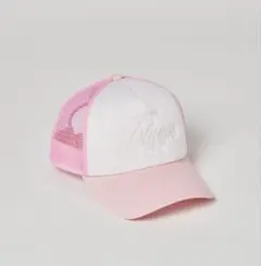 ピンク トラッカーキャップ FREEサイズ　DTYYPE