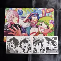 入間くん 魔男のイチ 連動特典 リバーシブルビジュアルボード イラストカード