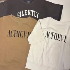 GU プリントTシャツ 150 3枚