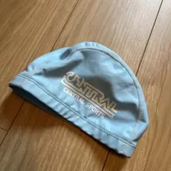 セントラルスポーツ 水泳帽 水色