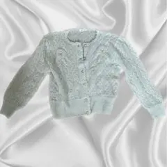 古着 ガーリーカーディガン ニット