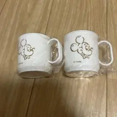 【レア】ミラコスタ アメニティ ミッキー コップ　ペアセット