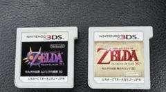 ゼルダの伝説 時のオカリナ 3D、ムジュラの仮面 3D 4本セット