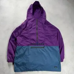 80s エルエルビーン ナイロン チロリアン アノラックパーカー ハーフジップ