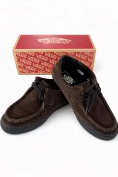 VANS ブラウン スエード ローファー
