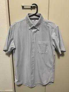 UNIQLO ストライプ 半袖シャツ Sサイズ