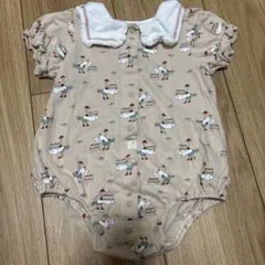 moimoln 前開きロンパース　80cm