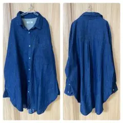 BIGシャツL☆ソウルベリー好きニコアンド好きLEPSIM好きLAKOLE好きに