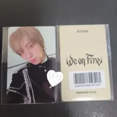 &TEAM weverse global 購入特典　トレカ　TAKI
