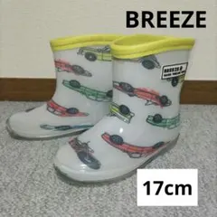 BREEZE キッズ　車柄 レインブーツ　長靴　17cmのサムネイル