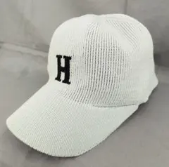 ニット ベースボールキャップ フリーサイズ ペパーミントグリーン