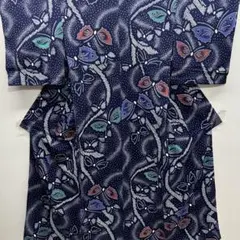 夏の大人気！！ 珍色 有松鳴海 絞り浴衣 花柄 着物スキ倶楽部 1343