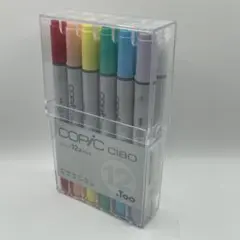 画材　copic コピック　チャオ 12色セット