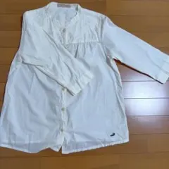 CROCODILE ブラウス ホワイト M