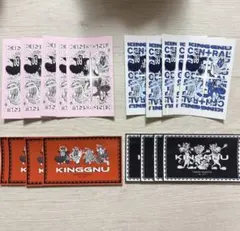KingGnu キングヌー セブン ステッカー　4種類18セット　コンプリートのサムネイル