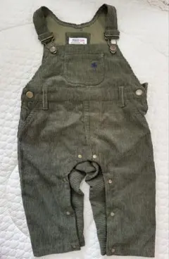 【美品】POLO BABY オーバーオール カーキ 80cmのサムネイル
