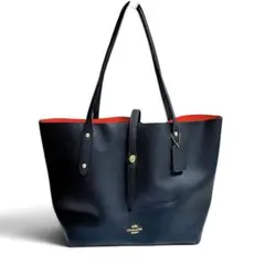 【新品】COACH コーチ マーケット トートバッグ 本革 黒 A4可 保存袋付
