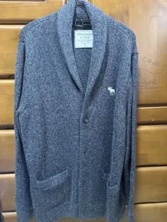 Abercrombie & Fitch グレー カーディガン XL