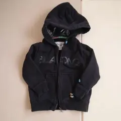 BILLABONG ブラックパーカー 90cm