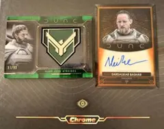 【SSP・サイン】 Topps Chrome DUNE SSPカード他希望者箱付
