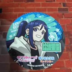 ラブライブサンシャイン 松浦果南 沼津まちあるき 缶バッジ 3RD PLANET