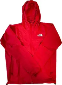 【美品】THE NORTH FACE スワローテイルフーディー メンズL レッド