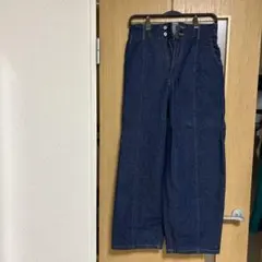 AMERICAN HOLIC ダークブルー ワイドパンツ M