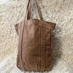 45rpm ４号帆布のトートバッグ(大)　ベージュ　カバン　肩がけ　A4