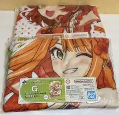 学園アイドルマスター　学マス　一番くじ　ブランケット　紫雲清夏　花海佑芽