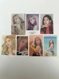 TWICE ダヒョン トレーディングカード 7枚セット