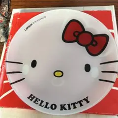 新品未使用　HELLO KITTY ガラスパーティープレート￼大皿26cmのサムネイル