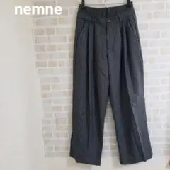 nemne ストライプ ワイドパンツのサムネイル