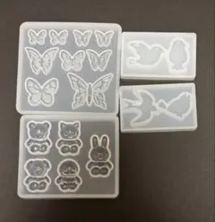 レジン用シリコンモールド アニマル＆傘