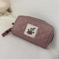 ムーミン ミイ キーケース ピンク キルティング