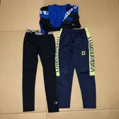 ルースイソンブラのジャージ、PUMAスパッツ