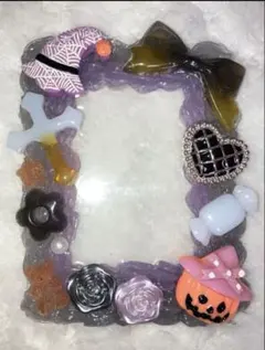 ホイップデコ ハンドメイド 硬質ケースデコ ハロウィン