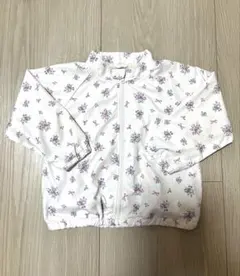 アプレレクール　ジャケット　ウインドブレーカー　花柄　ホワイト　110cm